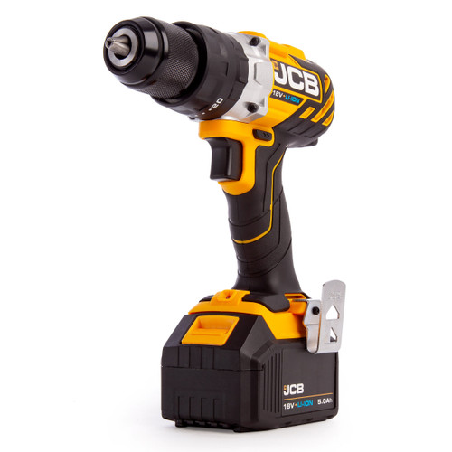 JCB 18BLCD-5 18V Brushless Combi Drill (2 x 5.0Ah Batteries) - 5