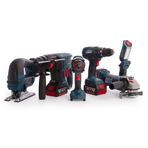 Bosch 0615990k9f 18v Dynamic Series Professional 6 Pc Kit 3x
