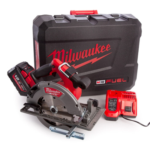 Buy Milwaukee M18FCS66-121C 4933464587 M18 Fuel Circular Saw 190mm (1 x 12.0Ah Battery) at Toolstop