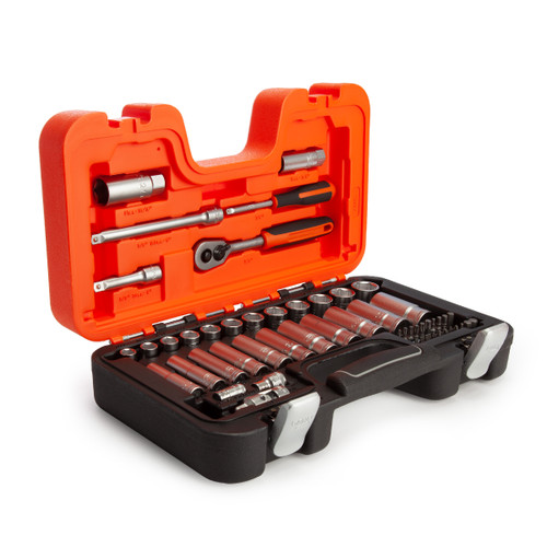Bahco S330L Metric Socket and Mechanical Set 1/4 and 3/8in Dynamic Drive (53 Piece) - 4 Bahco S330L Metric Socket and Mechanical Set 1/4 and 3/8in Dynamic Drive (53 Piece) - 4