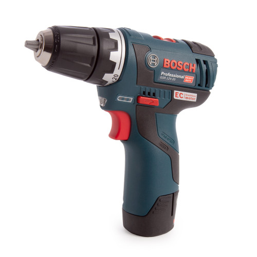 Bosch GSR 12V-20 Professional Heavy Duty Drill Driver (2 x 2.0Ah Batteries) - 2