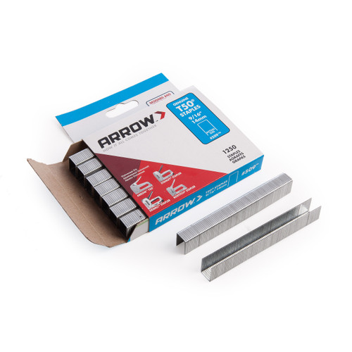 Arrow A50924 T50 Staples 14mm 9/16in (Pack of 1250) - 1