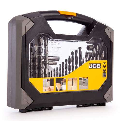 JCB 37957 Combination Drill & Bit Set (55 Piece) - 3 JCB 37957 Combination Drill & Bit Set (55 Piece) - 3