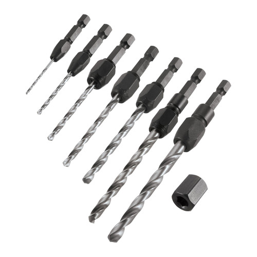 Trend Snappy SNAP/D/SET HSS Quick Release Drill Bit Set (7 Piece) - 1