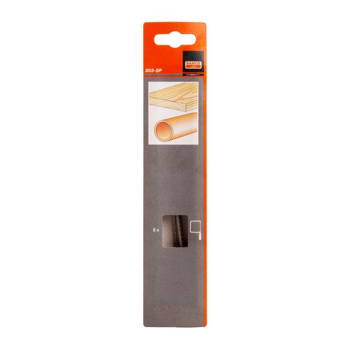 Buy Bahco 303-5P Coping Saw Blades to fit 301 (Pack 5) at Toolstop Buy Bahco 303-5P Coping Saw Blades to fit 301 (Pack 5) at Toolstop