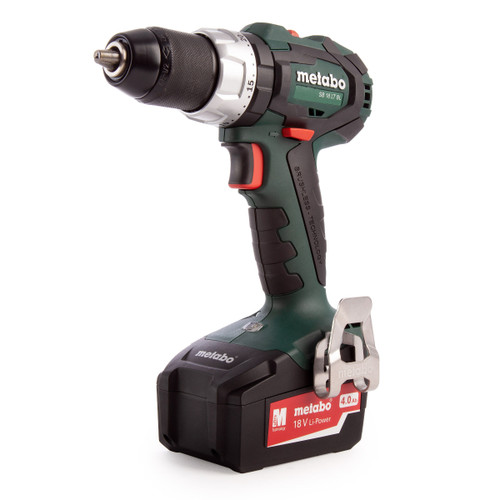 Metabo SB18LTBLTSKIT 18V Brushless Combi Drill (1 x 4.0Ah Battery) - 6 Metabo SB18LTBLTSKIT 18V Brushless Combi Drill (1 x 4.0Ah Battery) - 6