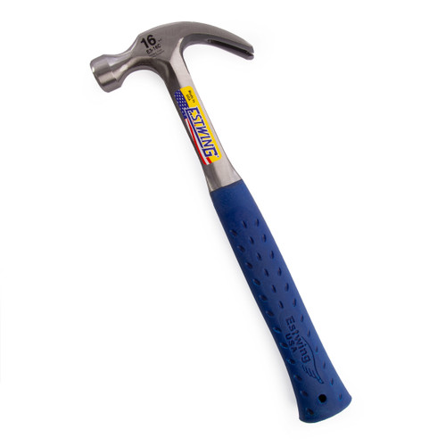 Estwing E3/16C Curved Claw Hammer with Vinyl Grip 16oz - 1
