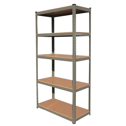 Buy Hilka SHP5265 Boltless Shelving System - 5 Tier 265kg at Toolstop Buy Hilka SHP5265 Boltless Shelving System - 5 Tier 265kg at Toolstop