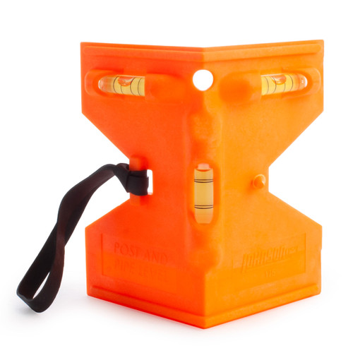 Johnson JL175-O Orange Post And Pipe Level - 2