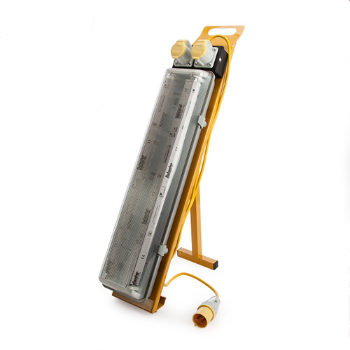 Buy Defender E708670 Twin Fluorescent Floor Light with 2 x PTP 110V at Toolstop Buy Defender E708670 Twin Fluorescent Floor Light with 2 x PTP 110V at Toolstop