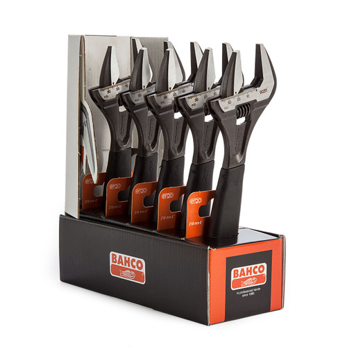 Bahco 9031-5-DISP 8" Adjustable Wrench (5 Pieces) - 4 Bahco 9031-5-DISP 8" Adjustable Wrench (5 Pieces) - 4