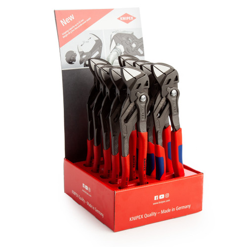 Buy Knipex 001801V34 Plier Wrench (Pack of 5 x 8601250 + 5 x 8602250) at Toolstop