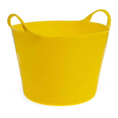 Red Gorilla SP14Y Small Yellow Flexible Tub 14L - 2 Red Gorilla SP14Y Small Yellow Flexible Tub 14L - 2