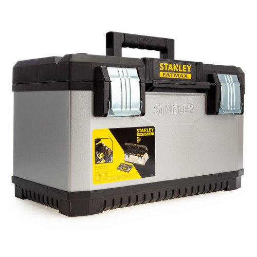 Stanley 1-95-615 Fatmax Metal Plastic Toolbox 20 Inch / 50cm - 4