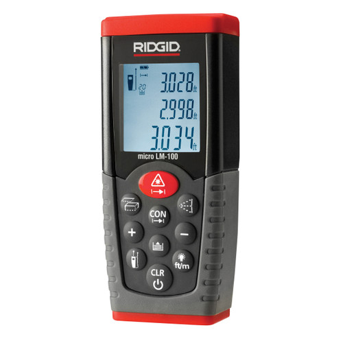 Ridgid LM-100 (36158) Laser Distance Meter (50 Metres) - 4