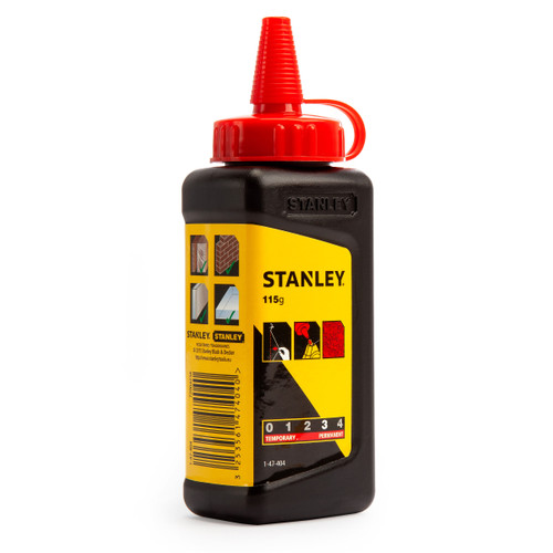 Buy Stanley 1-47-404 Chalk Powder Refill Red 115g at Toolstop