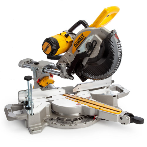 Dewalt DWS727 Double Bevel Sliding Mitre Saw with XPS 250mm 110V - 8 Dewalt DWS727 Double Bevel Sliding Mitre Saw with XPS 250mm 110V - 8