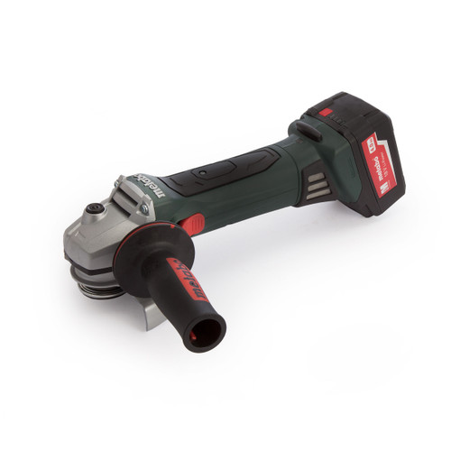 Buy Metabo W18LTX Quick Cordless Angle Grinder 115/125mm (2 x 4.0Ah Batteries) at Toolstop Buy Metabo W18LTX Quick Cordless Angle Grinder 115/125mm (2 x 4.0Ah Batteries) at Toolstop