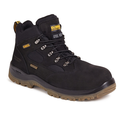 Buy Dewalt Challenger 3 Waterproof Sympatex Safety Hiker Boot in Black at Toolstop