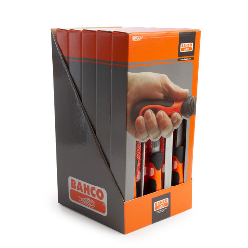 Bahco 1-478-08-5P-DISP 5 Piece Ergo File Set Merchandiser (Display Box Of 5) - 2 Bahco 1-478-08-5P-DISP 5 Piece Ergo File Set Merchandiser (Display Box Of 5) - 2