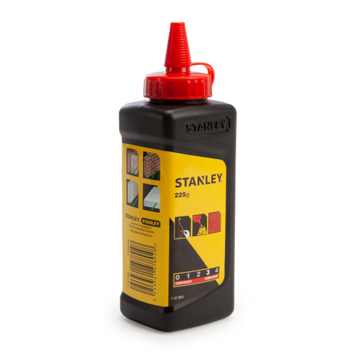 Buy Stanley 1-47-804 Red Chalk Refill 225g / 8oz at Toolstop Buy Stanley 1-47-804 Red Chalk Refill 225g / 8oz at Toolstop