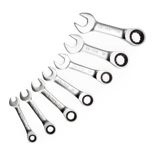 Buy Stanley FMMT82900-0 FatMax Stubby Ratcheting Wrench Set (7 Piece) at Toolstop Buy Stanley FMMT82900-0 FatMax Stubby Ratcheting Wrench Set (7 Piece) at Toolstop
