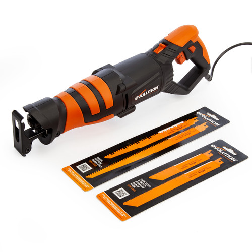 Evolution R230RCP Reciprocating Saw 850W with 4 Blades 240V - 3 Evolution R230RCP Reciprocating Saw 850W with 4 Blades 240V - 3