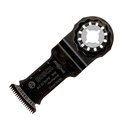 Buy Bosch 2608661645 (AIZ 32 BSPB) BIM Starlock Multi-Tool Blade for Wood at Toolstop Buy Bosch 2608661645 (AIZ 32 BSPB) BIM Starlock Multi-Tool Blade for Wood at Toolstop