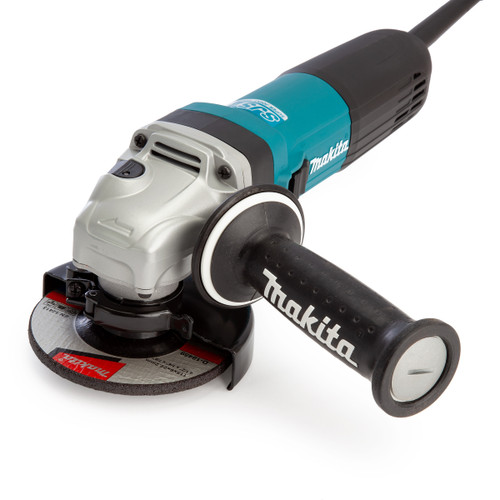 Makita GA4541R01 1100W Angle Grinder SJS11 115mm  / 4. 1/2 Inch 240V - 1