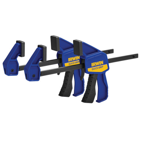 Irwin Quick-Grip T5462EL7 Mini Bar Clamp 6in / 150mm Twinpack - 2 Irwin Quick-Grip T5462EL7 Mini Bar Clamp 6in / 150mm Twinpack - 2