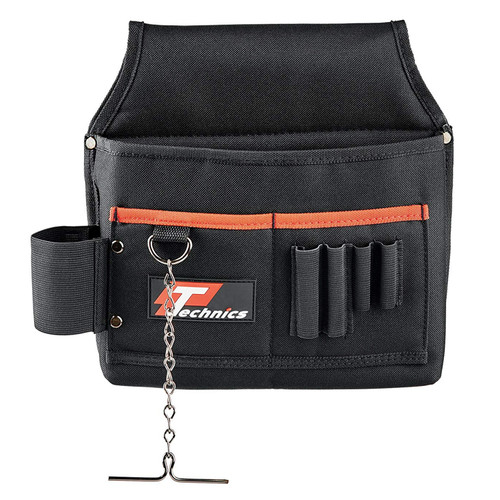 Buy Technics PT135 Electricians Tool Pouch with Tape Holder at Toolstop Buy Technics PT135 Electricians Tool Pouch with Tape Holder at Toolstop