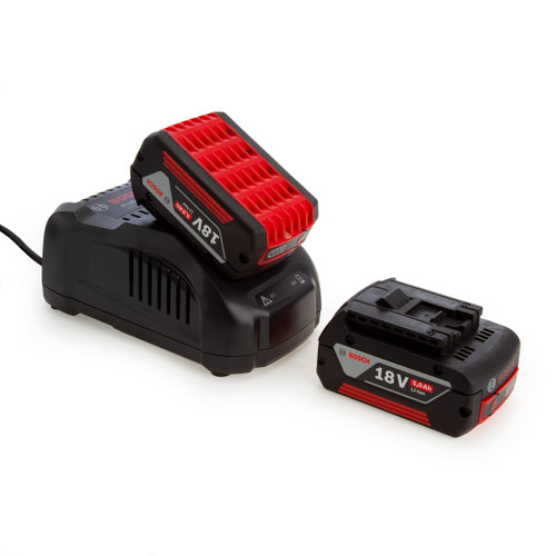 Bosch GBA 18805SET - 2 x GBA 18V 5.0Ah Batteries + GAL 1880 CV Fast Charger Starter Set - 1 Bosch GBA 18805SET - 2 x GBA 18V 5.0Ah Batteries + GAL 1880 CV Fast Charger Starter Set - 1
