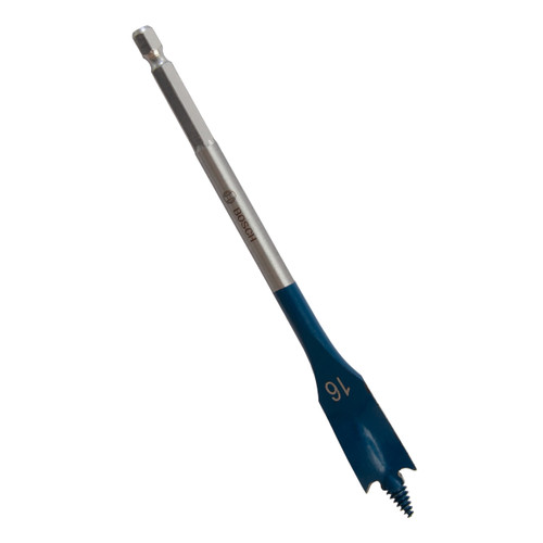 Bosch 2608595487 SelfCut Speed Flat Drill Bit with Hex Shank 16mm x 152mm - 1 Bosch 2608595487 SelfCut Speed Flat Drill Bit with Hex Shank 16mm x 152mm - 1