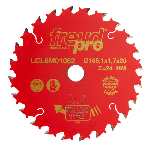 Buy Freud F03FS02409 LCL6M01062 for Solid Wood/Panels Portable Machines/Miter Saw 165mm x 20 x 1.7 x 24T at Toolstop Buy Freud F03FS02409 LCL6M01062 for Solid Wood/Panels Portable Machines/Miter Saw 165mm x 20 x 1.7 x 24T at Toolstop