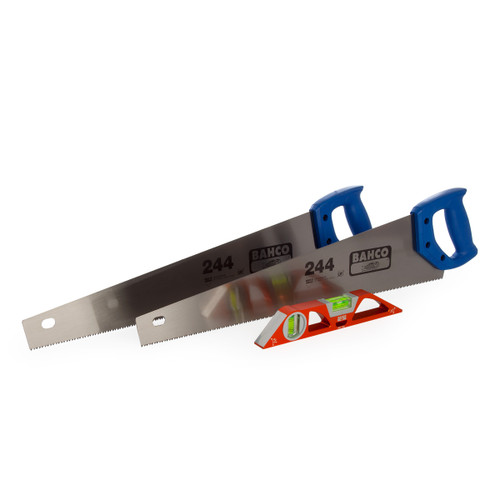 Buy Bahco 244-22-TP-3 Triple Pack - 2 x 244-22-U7/8-HP Hand Saws + 466-250 Scaffold Level at Toolstop Buy Bahco 244-22-TP-3 Triple Pack - 2 x 244-22-U7/8-HP Hand Saws + 466-250 Scaffold Level at Toolstop