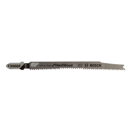 Buy Bosch 2608636569 T308BF BIM Extra Clean Jigsaw Blades for Hardwood (Pack Of 5) at Toolstop Buy Bosch 2608636569 T308BF BIM Extra Clean Jigsaw Blades for Hardwood (Pack Of 5) at Toolstop