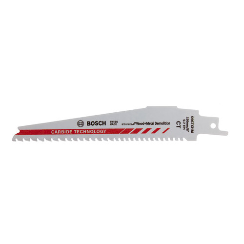 Bosch S967XHM (2608653271) Endurance Reciprocating Saw Blade for Wood & Metal 150mm - 1 Bosch S967XHM (2608653271) Endurance Reciprocating Saw Blade for Wood & Metal 150mm - 1