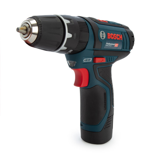 Bosch GSB 12V-15 Professional Combi Drill with 3 x Drill Bit Sets (1 x 2.0Ah & 1 x 4.0Ah Battery) - 2 Bosch GSB 12V-15 Professional Combi Drill with 3 x Drill Bit Sets (1 x 2.0Ah & 1 x 4.0Ah Battery) - 2