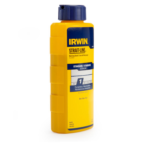 Irwin Strait-Line 64901 Standard Marking Chalk Refill in Blue 8oz / 227g - 1