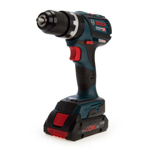 Bosch GSB 18V-60 C Professional Brushless Combi Drill (3 x 4.0Ah ProCORE Batteries) - 1