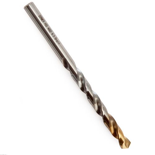 Dormer A0026.5 A002 HSS-TiN Coated Tip Jobber Drill 6.50mm (Box of 10)