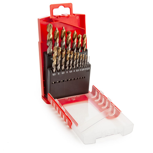 Dormer A087201 A002 HSS-TiN Coated Tip Jobber Drill Set