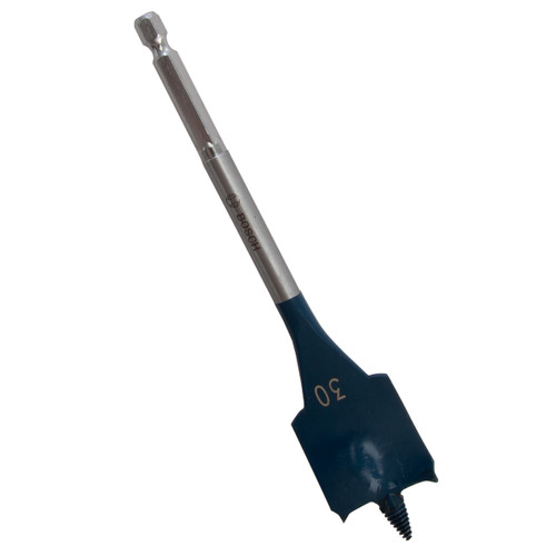 Buy Bosch 2608595497 SelfCut Speed Flat Drill Bit with Hex Shank 30mm x 152mm at Toolstop