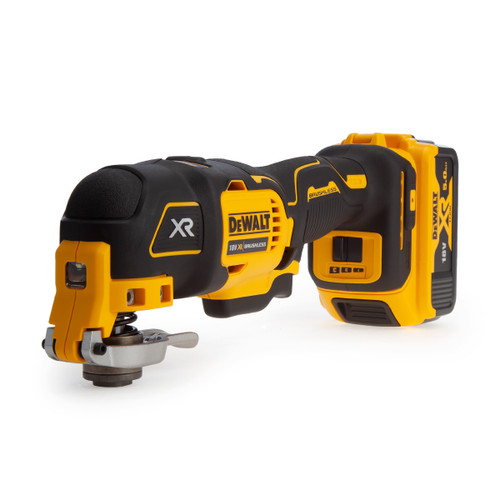 Buy Dewalt DCS356P2 18V XR Brushless Oscillating Multi Tool (2 x 5.0Ah Batteries) + 35 Accessories at Toolstop Buy Dewalt DCS356P2 18V XR Brushless Oscillating Multi Tool (2 x 5.0Ah Batteries) + 35 Accessories at Toolstop