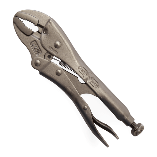 Irwin T0702EL4 Vise Grip Curved Jaw Locking Pliers With Wire Cutter Irwin T0702EL4 Vise Grip Curved Jaw Locking Pliers With Wire Cutter