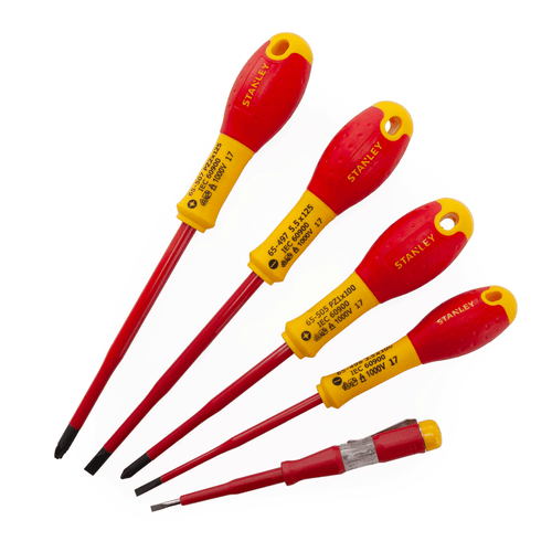 Stanley XTHT0-62694 FatMax Slim VDE Insulated Screwdriver Set