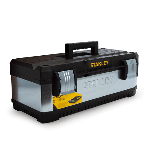 Stanley 1-95-619 Galvanised Metal / Plastic Toolbox 