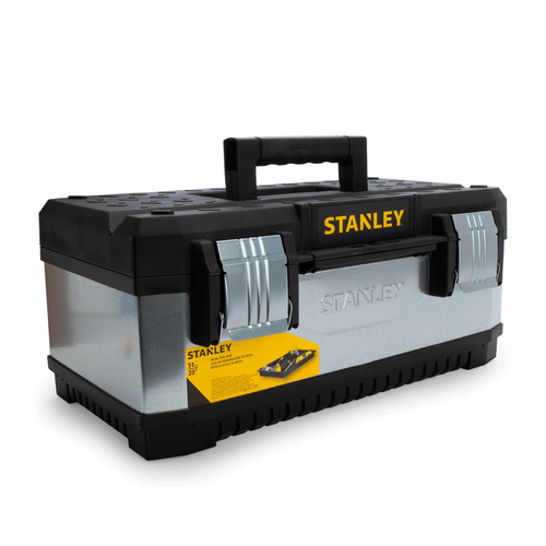 Stanley 1-95-618 Galvanised Metal / Plastic Toolbox