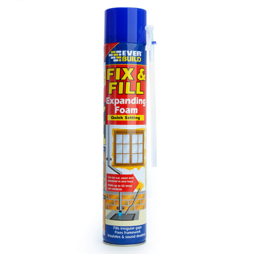 Everbuild EVFF7 Fix & Fill Expanding Foam 750ml