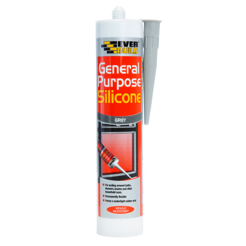 Everbuild GPSGY General Purpose Silicone Grey 280ml